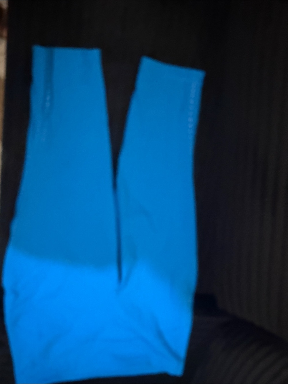 lululemon athletica Bright Blue Leggings with Logo - Picture 3 of 4